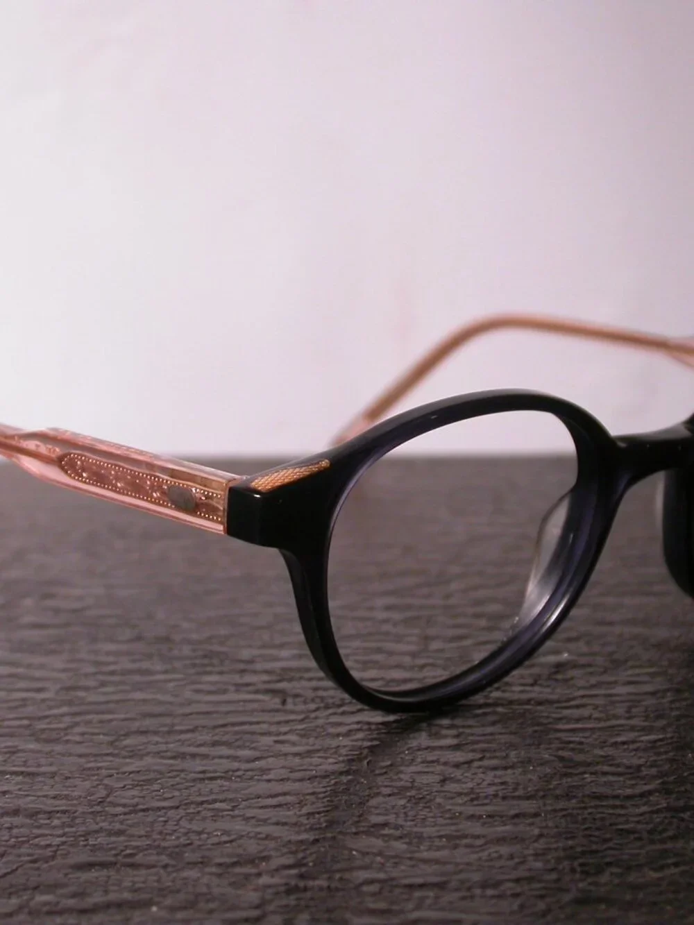 Authentic Entourage of 7 Diana Clear Gold Eyeglasses Frames Made in Japan